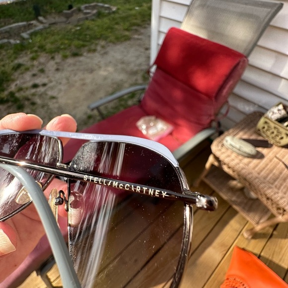 Stella McCartney Baby it’s you aviator sunglasses NEWwith SM case/protector - Picture 6 of 9